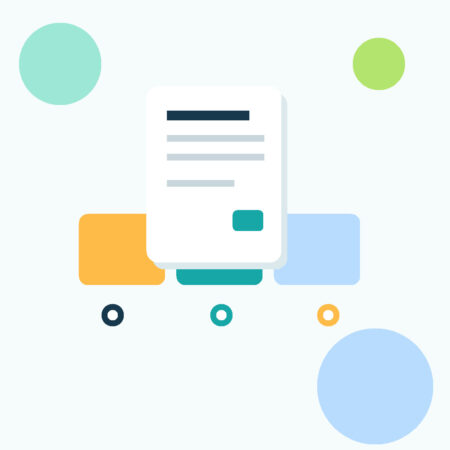 Flat technical illustration for WooCommerce B2B VAT and shipping setup service